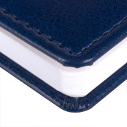 Недатированный ежедневник с гравировкой, цвет синий