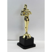 Оскар статуэтка 25,5 см, пластик золотистый