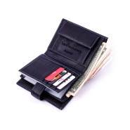 Портмоне для автодокументов "Фактура", цвет чёрный