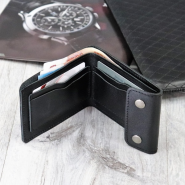 Портмоне на кнопках с гравировкой "Балтимор"