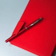 Набор ежедневник и ручка Pierre Cardin с гравировкой "Mazari Red" в коробке