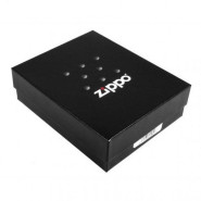 Зажигалка ZIPPO Classic с покрытием Black Matte, латунь/сталь, чёрная, матовая  с гравировкой