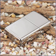 Зажигалка Zippo глянцевая с именной гравировкой "Огонь"