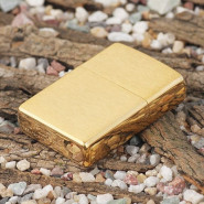 Зажигалка Zippo с гравировкой. Цвет золото