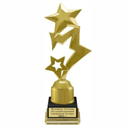 Награда с гравировкой "My Star", цвет золото