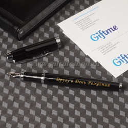 Перьевая ручка Parker IM Metal Black CT