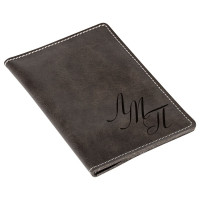 Бумажник для документов с гравировкой «Driver grey»