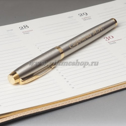 Ручка роллер Parker IM Metal Core Brushed Metal GT