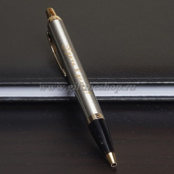 Шариковая ручка Parker IM Metal Core Brushed Metal GT