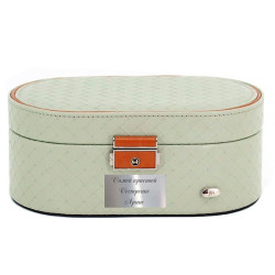 Шкатулка для украшений с гравировкой «Шарм»  JARDIN D'ETE, размер 19,8 х 12,8 х 8 см