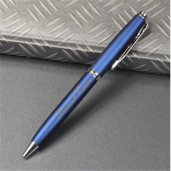 Шариковая ручка Pierre Cardin “Moment” с гравировкой, цвет синий