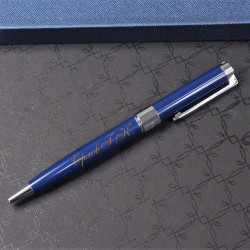 Шариковая ручка Pierre Cardin “Liberty” с гравировкой, цвет синий