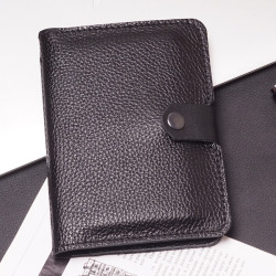 Кожаное автопортмоне с гравировкой