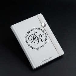 Ежедневник в обложке soft touch с гравировкой «Селект», серый