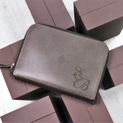 Портмоне на молнии с гравировкой "Даллас"