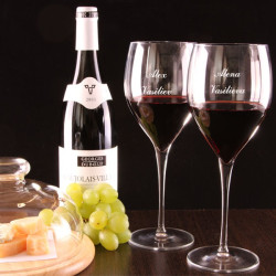 Пара бокалов для вина  "Бургундия"