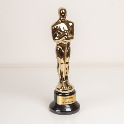 Наградная статуэтка "Оскар" с гравировкой