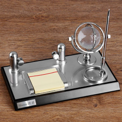 Настольный набор-органайзер с гравировкой "Шарль де Голль"