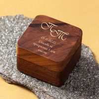 Коробка для запонок матовое дерево