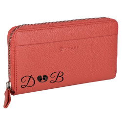 Кошелёк женский с гравировкой Colors Coral CROSS , цвет коралловый