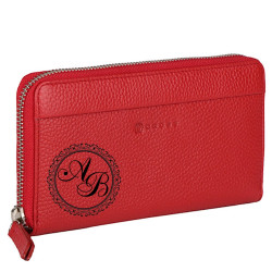 Кошелёк женский с гравировкой Colors Rosso CROSS , красный