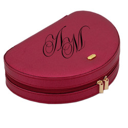 Шкатулка для украшений с гравировкой «Роуз» Jardin D'Ete, цвет бордовый, 19 х 13 х 5,5 см