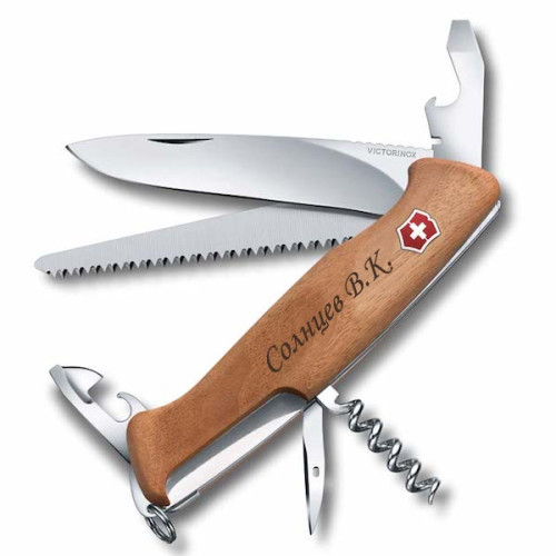 Нож перочинный Victorinox RangerWood 55, 130 мм, 10 функций