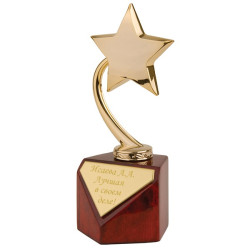 Стела с гравировкой "Звезда удачи"