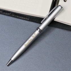 Шариковая ручка Pierre Cardin Unique с гравировкой, цвет серебряный