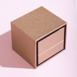 Подарочная коробка для запонок "Cube" с персональной гравировкой