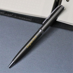 Шариковая ручка Pierre Cardin Unique с гравировкой, цвет мокрый асфальт