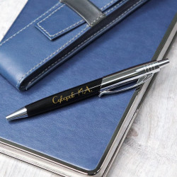 Шариковая ручка Pierre Cardin EASY с гравировкой, цвет черный