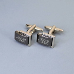 Запонки дизайнерские с гравировкой "Эталон"
