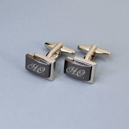 Запонки дизайнерские с гравировкой "Эталон"