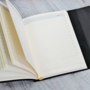 Подарочный набор кожаный дизайнерский ежедневник и ручка Pierre Cardin с гравировкой "Орландо"