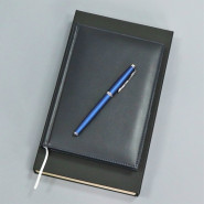 Набор кожаный ежедневник и ручка Pierre Cardin в подарочной коробке с гравировкой "Толедо"