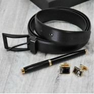 Подарочный набор мужских аксессуаров с персональной гравировкой "Портобелло"