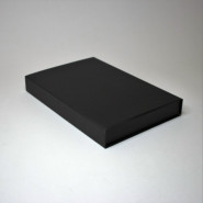 Подарочная коробка для ежедневника и ручки из переплетного картона с гравировкой