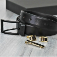 Подарочный набор мужских аксессуаров с персональной гравировкой "Капитолий"