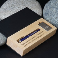 Подарочный набор ручка Parker и зажигалка Zippo "Секрет успеха" с гравировкой