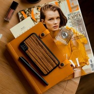 Дизайнерский кожаный ежедневник с гравировкой "Caramel"
