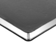 Ежедневник в мягкой обложке с гравировкой «Modus silver»