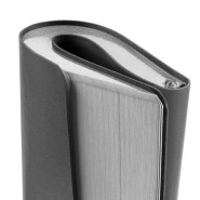Ежедневник в мягкой обложке с гравировкой «Modus silver»