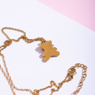 Кулон с персональной гравировкой "Любимый мишка"