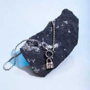 Кулон с персональной гравировкой "Nova",цвет серебряный