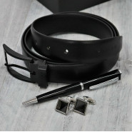 Подарочный набор мужских аксессуаров с персональной гравировкой "Треви"