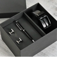 Подарочный набор мужских аксессуаров с персональной гравировкой "Треви"