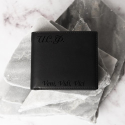 Портмоне с гравировкой "Мистер"