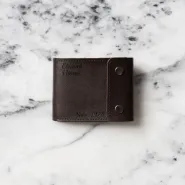 Подарочный набор мужских аксессуаров с персональной гравировкой "Галлас", цвет коричневый