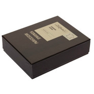 Портмоне с гравировкой S.QUIRE классика, чёрный